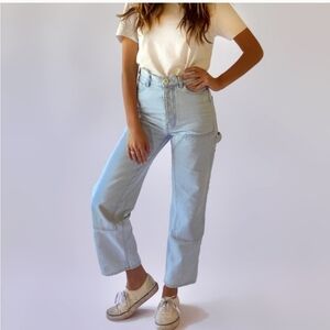 Light Wash Pale Blue Handy Pants